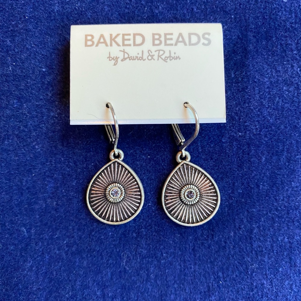Baked Beads earrings by David and Robin
